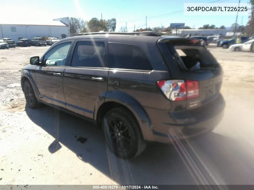 2020 Dodge Journey Se Value VIN: 3C4PDCAB7LT226225 Lot: 40515279