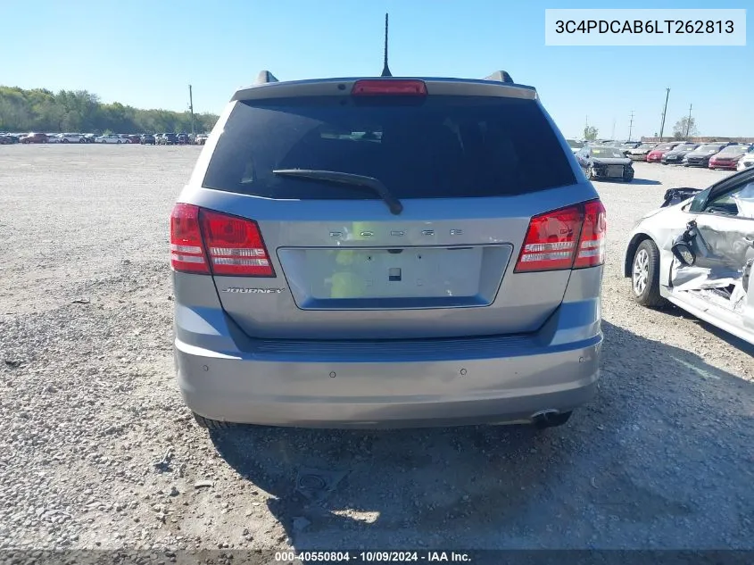 2020 Dodge Journey Se VIN: 3C4PDCAB6LT262813 Lot: 40550804