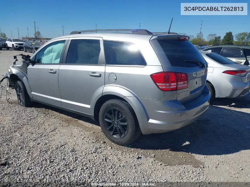 2020 Dodge Journey Se VIN: 3C4PDCAB6LT262813 Lot: 40550804