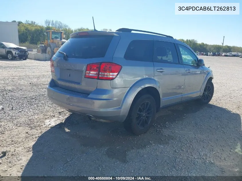 2020 Dodge Journey Se VIN: 3C4PDCAB6LT262813 Lot: 40550804