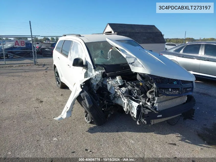 2020 Dodge Journey Se Value VIN: 3C4PDCABXLT273197 Lot: 40606778