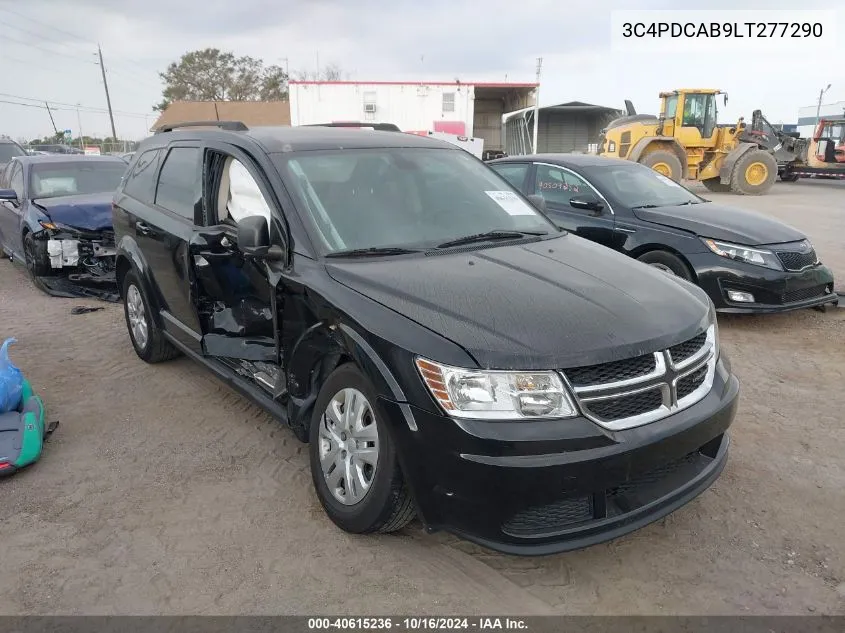 3C4PDCAB9LT277290 2020 Dodge Journey Se Value