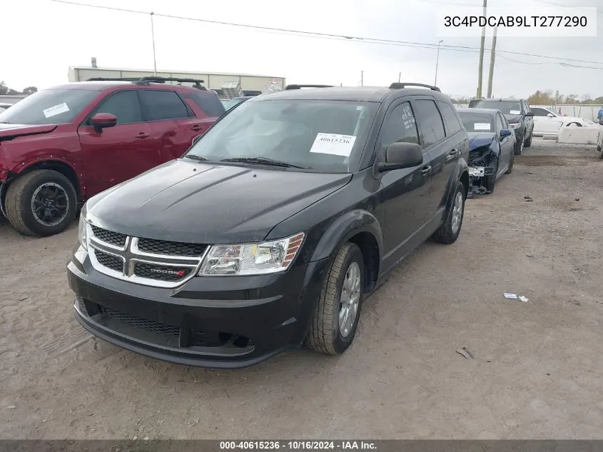 2020 Dodge Journey Se Value VIN: 3C4PDCAB9LT277290 Lot: 40615236