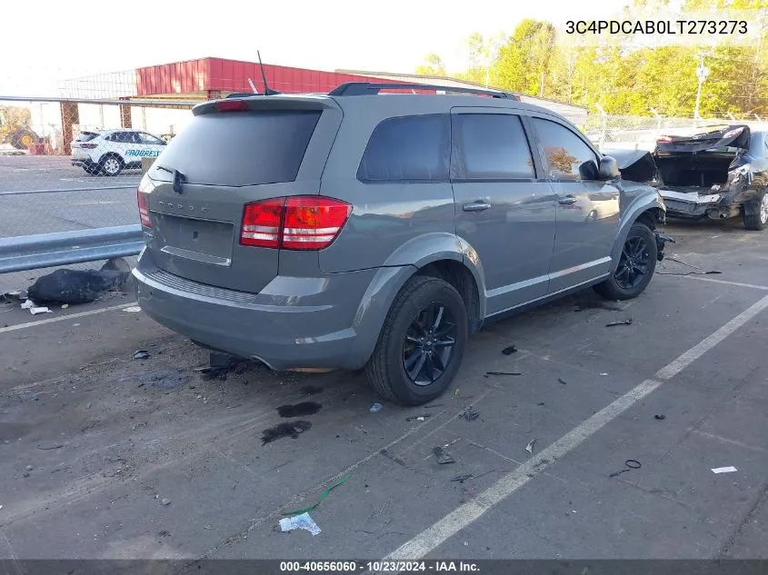 3C4PDCAB0LT273273 2020 Dodge Journey Se Value