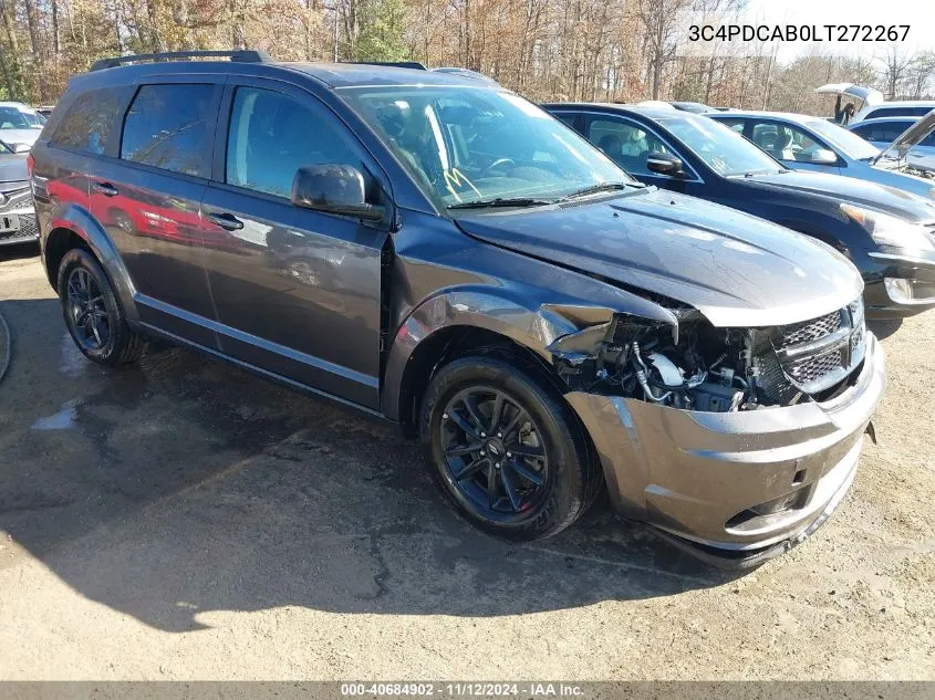 3C4PDCAB0LT272267 2020 Dodge Journey Se Value