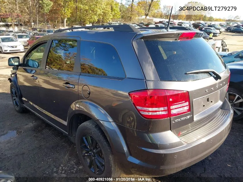 2020 Dodge Journey Se Value VIN: 3C4PDCAB9LT279279 Lot: 40921056