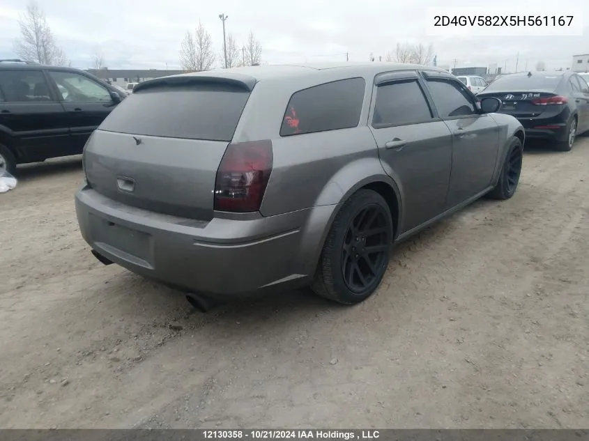 2D4GV582X5H561167 2005 Dodge Magnum R/T