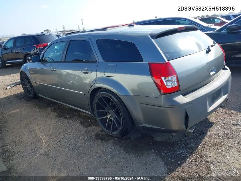 2005 Dodge Magnum Rt VIN: 2D8GV582X5H518396 Lot: 39399796