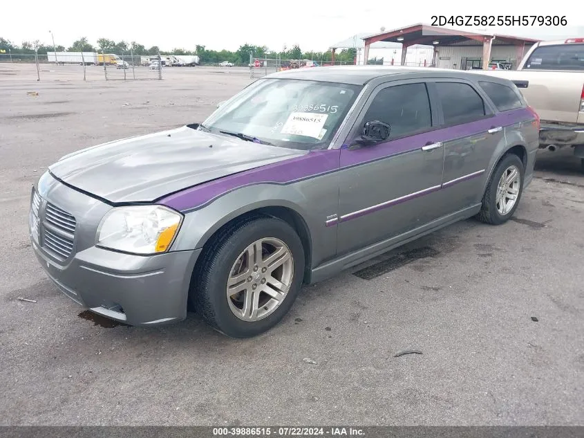 2D4GZ58255H579306 2005 Dodge Magnum Rt