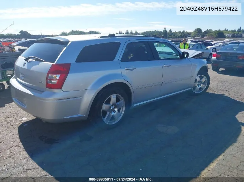 2D4GZ48V15H579422 2005 Dodge Magnum Sxt