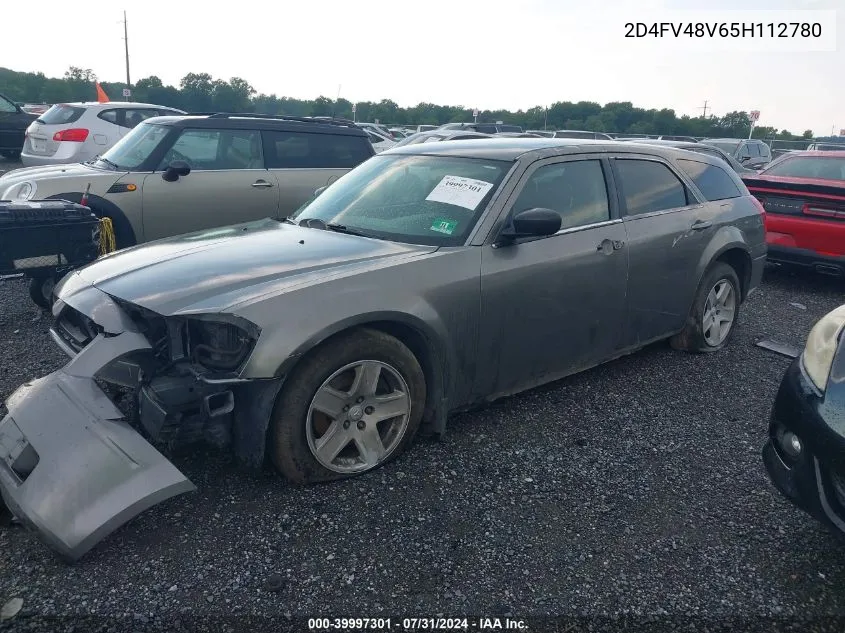 2005 Dodge Magnum Se VIN: 2D4FV48V65H112780 Lot: 39997301