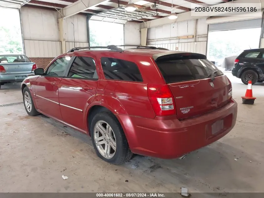 2D8GV58245H596186 2005 Dodge Magnum Rt