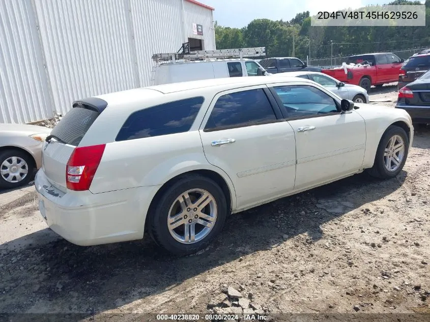 2005 Dodge Magnum Se VIN: 2D4FV48T45H629526 Lot: 40238820