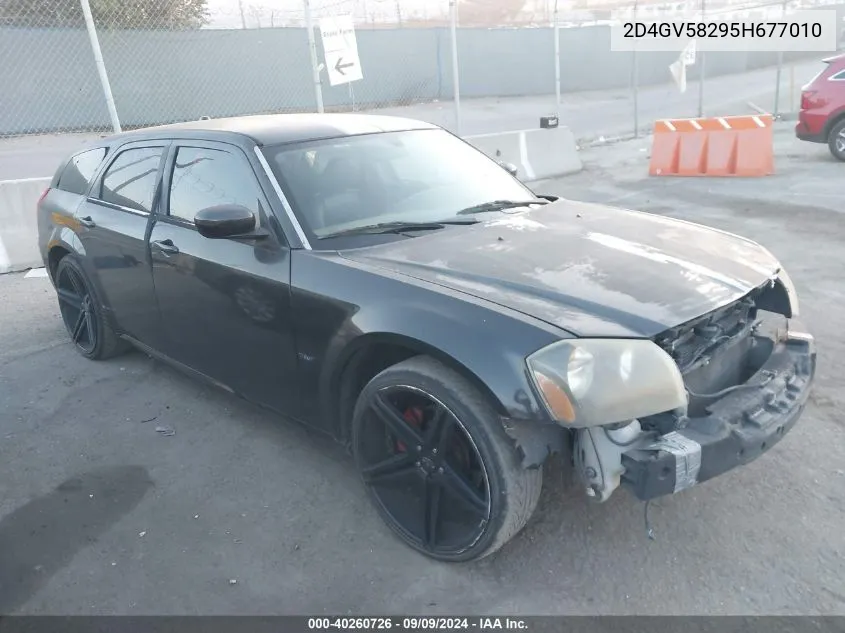 2005 Dodge Magnum Rt VIN: 2D4GV58295H677010 Lot: 40260726