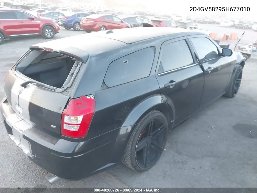 2005 Dodge Magnum Rt VIN: 2D4GV58295H677010 Lot: 40260726