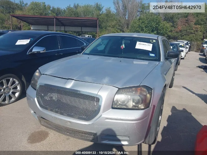 2D4FV48T05H642970 2005 Dodge Magnum Se