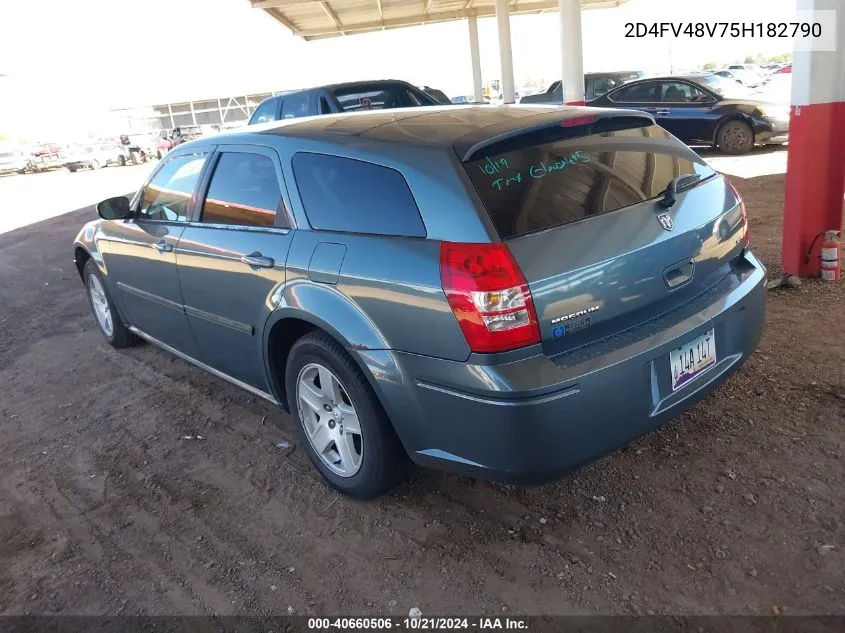 2D4FV48V75H182790 2005 Dodge Magnum Se