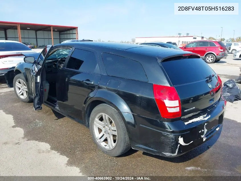 2D8FV48T05H516283 2005 Dodge Magnum Se