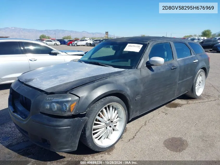 2005 Dodge Magnum Rt VIN: 2D8GV58295H676969 Lot: 40699228