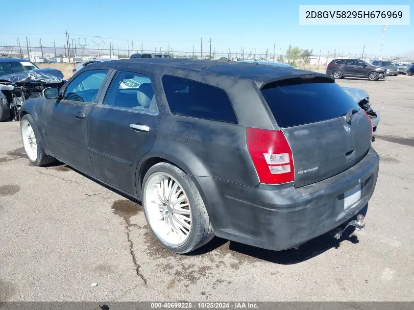 2005 Dodge Magnum Rt VIN: 2D8GV58295H676969 Lot: 40699228