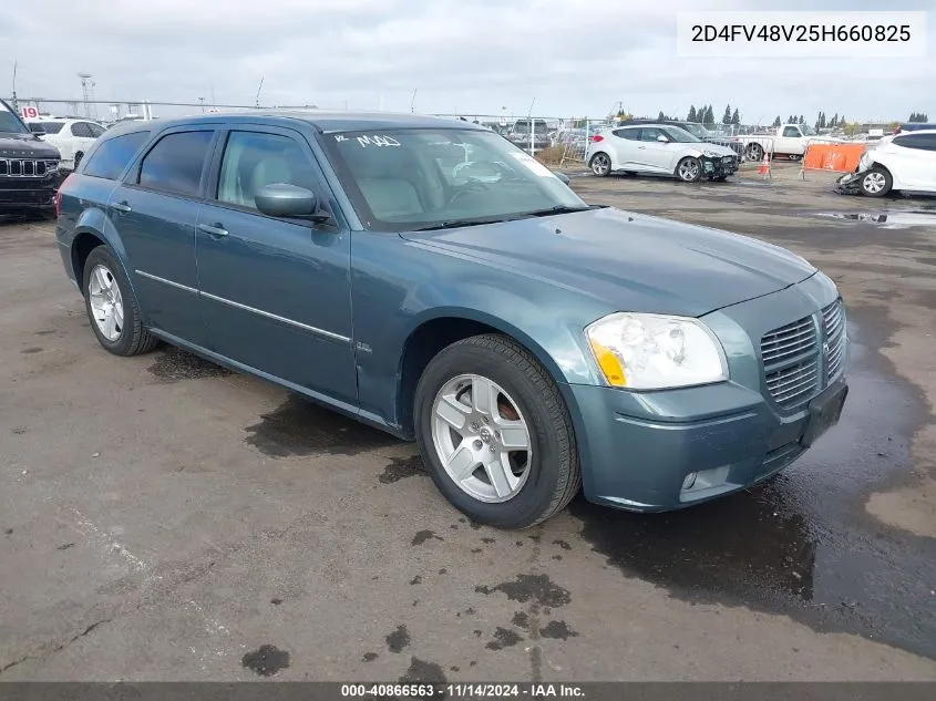 2005 Dodge Magnum Se VIN: 2D4FV48V25H660825 Lot: 40866563