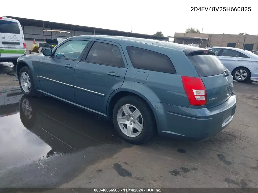 2005 Dodge Magnum Se VIN: 2D4FV48V25H660825 Lot: 40866563