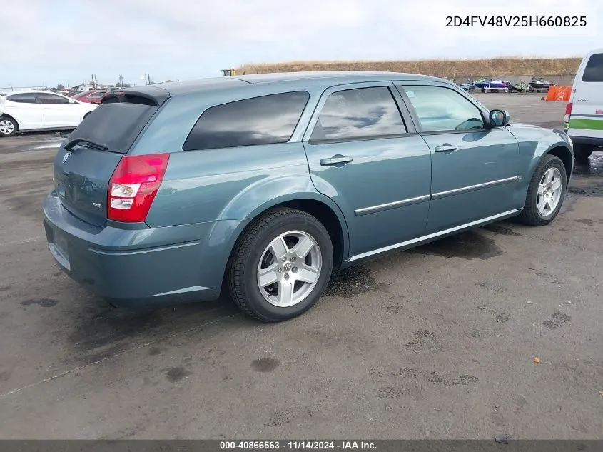 2005 Dodge Magnum Se VIN: 2D4FV48V25H660825 Lot: 40866563