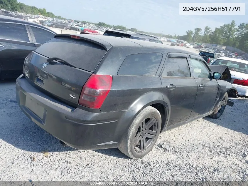 2D4GV57256H517791 2006 Dodge Magnum Rt