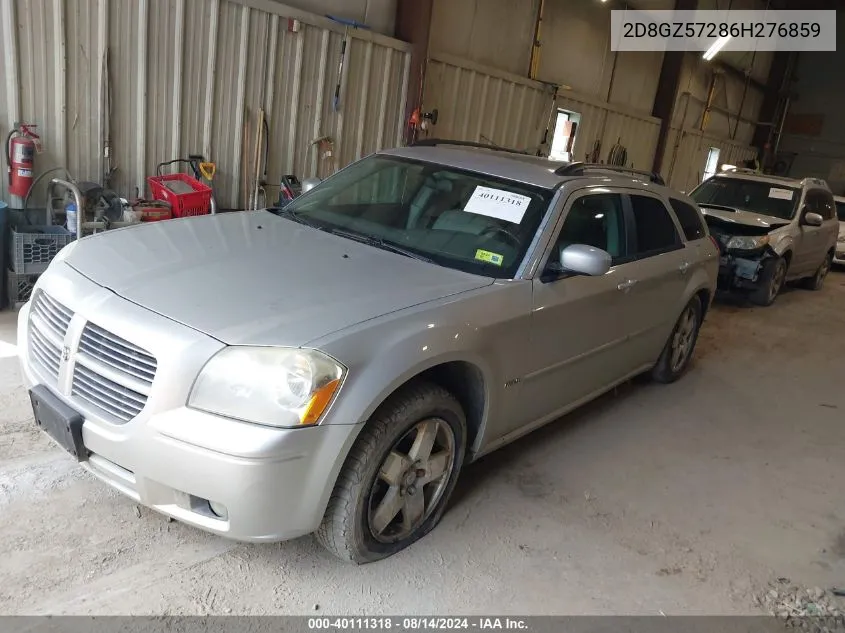 2006 Dodge Magnum Rt VIN: 2D8GZ57286H276859 Lot: 40111318