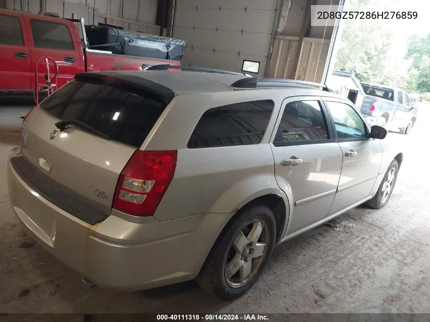 2006 Dodge Magnum Rt VIN: 2D8GZ57286H276859 Lot: 40111318