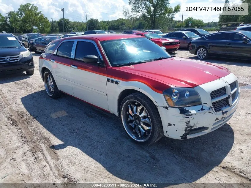 2006 Dodge Magnum VIN: 2D4FV47T46H157055 Lot: 40233591