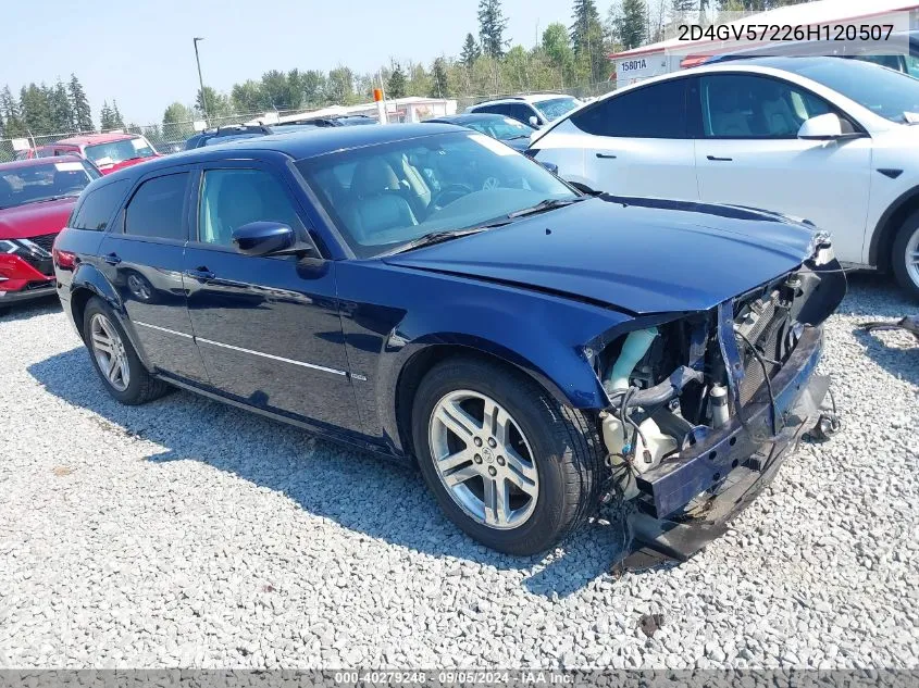 2006 Dodge Magnum R/T VIN: 2D4GV57226H120507 Lot: 40279248