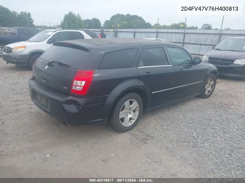 2D4FV47V76H400813 2006 Dodge Magnum