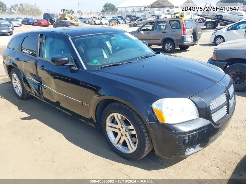 2006 Dodge Magnum Rt VIN: 2D4GV57276H410547 Lot: 40575902