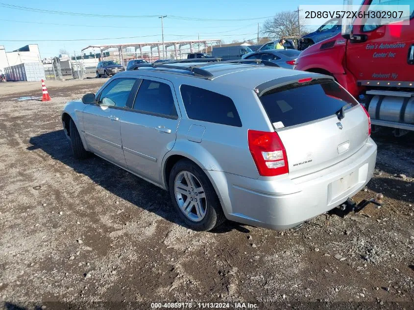 2006 Dodge Magnum Rt VIN: 2D8GV572X6H302907 Lot: 40859178