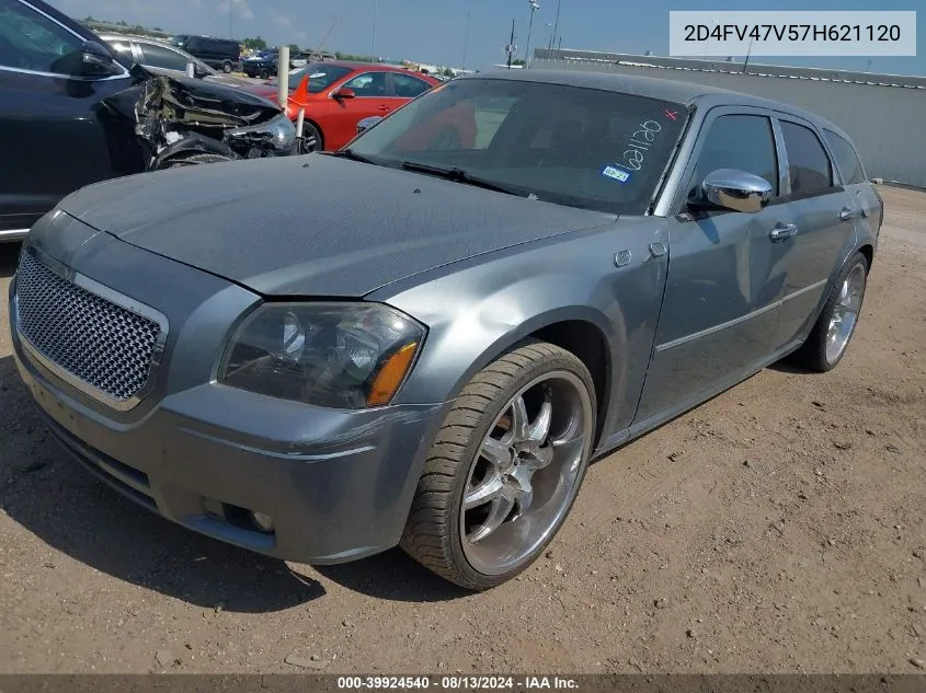 2007 Dodge Magnum VIN: 2D4FV47V57H621120 Lot: 39924540