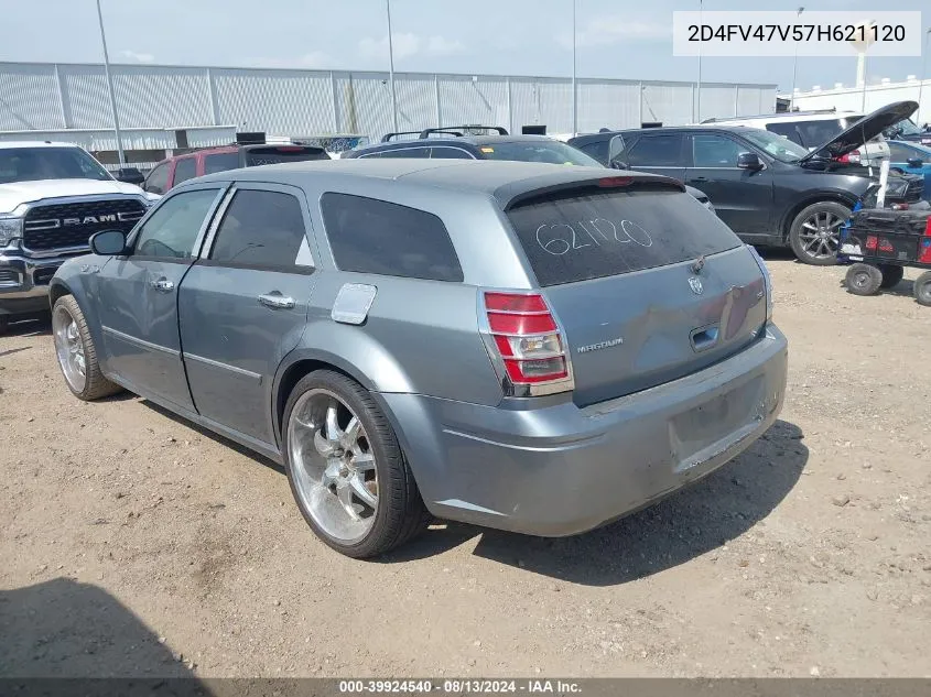 2007 Dodge Magnum VIN: 2D4FV47V57H621120 Lot: 39924540