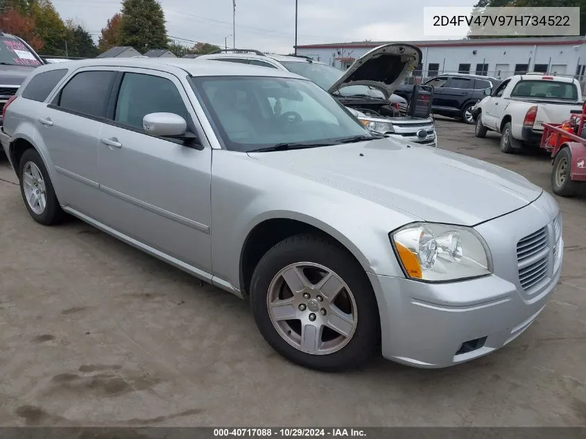 2007 Dodge Magnum VIN: 2D4FV47V97H734522 Lot: 40717088