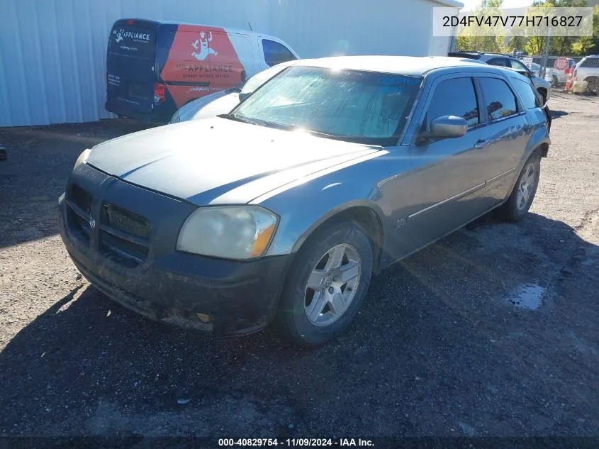 2007 Dodge Magnum VIN: 2D4FV47V77H716827 Lot: 40829754