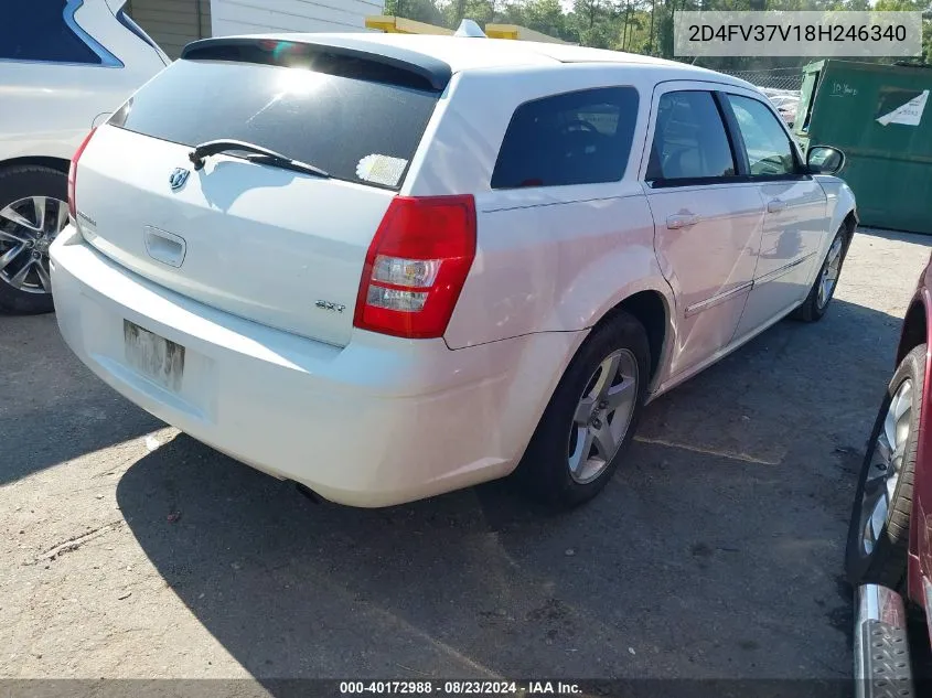 2D4FV37V18H246340 2008 Dodge Magnum Sxt