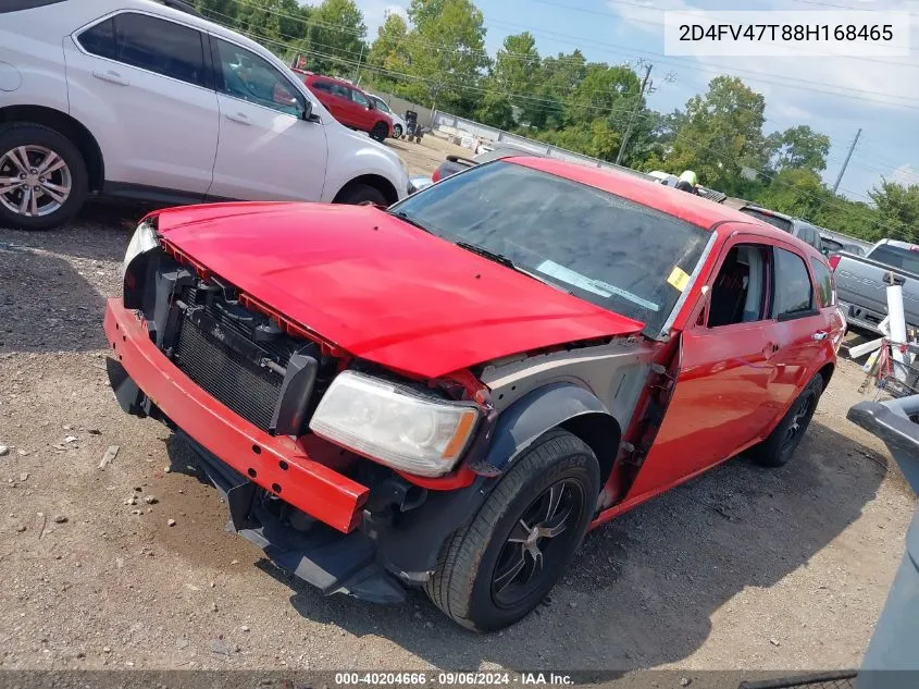 2008 Dodge Magnum VIN: 2D4FV47T88H168465 Lot: 40204666