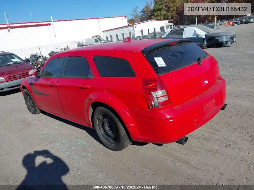 2D4FV47TX8H156432 2008 Dodge Magnum