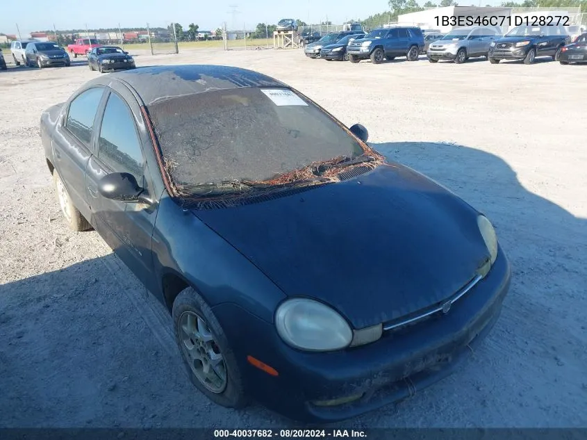 2001 Dodge Neon Se/Es VIN: 1B3ES46C71D128272 Lot: 40037682