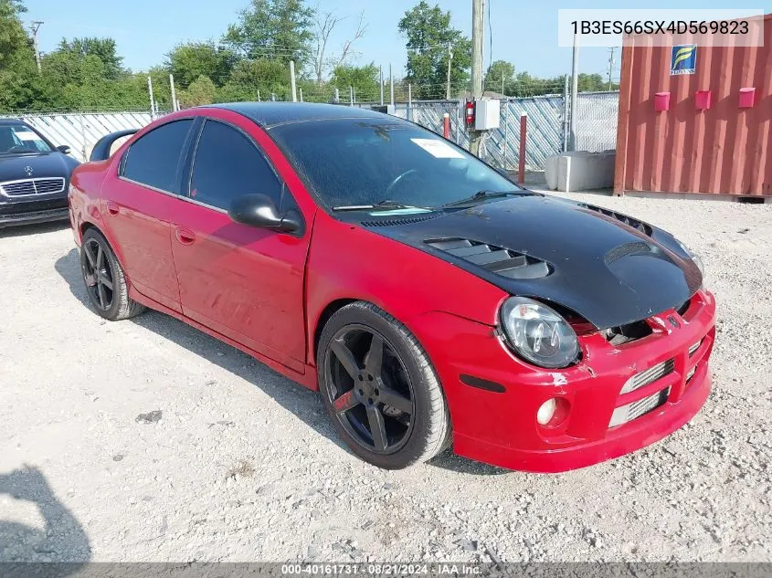 2004 Dodge Srt4 Srt-4 VIN: 1B3ES66SX4D569823 Lot: 40161731