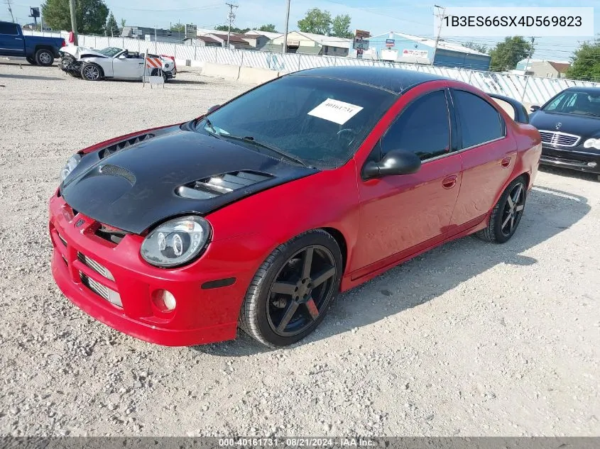 2004 Dodge Srt4 Srt-4 VIN: 1B3ES66SX4D569823 Lot: 40161731