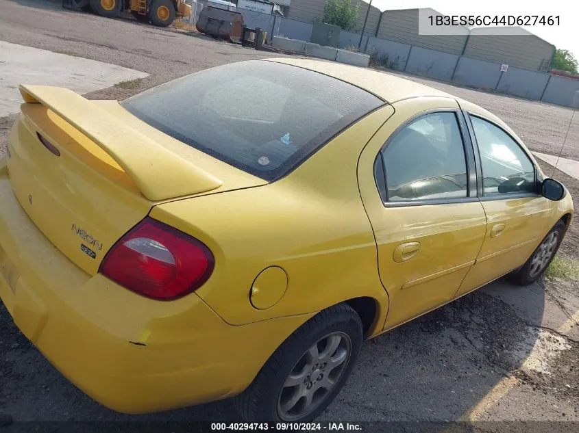 2004 Dodge Neon Sxt VIN: 1B3ES56C44D627461 Lot: 40294743