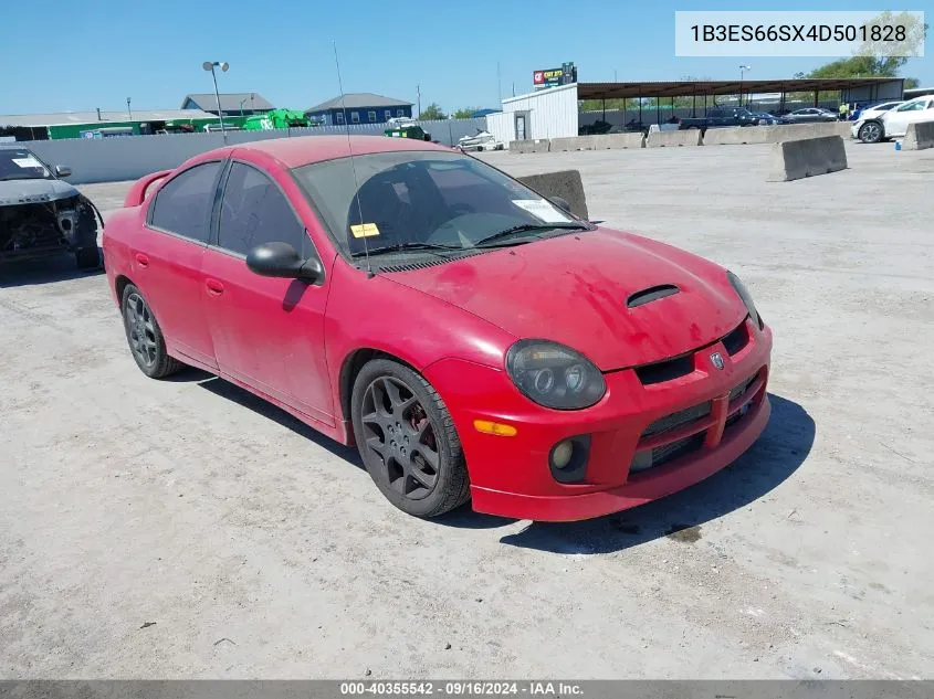 1B3ES66SX4D501828 2004 Dodge Neon Srt-4