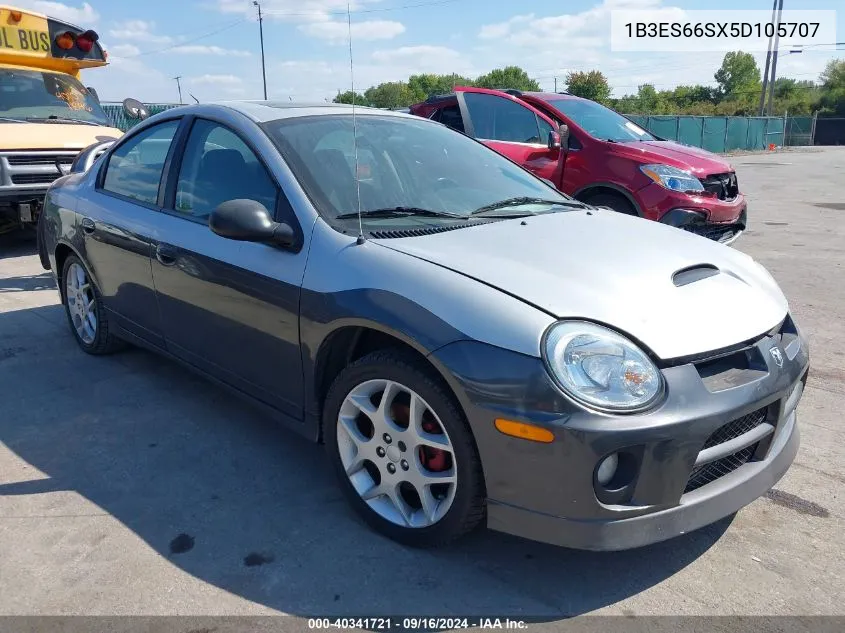 2005 Dodge Srt4 VIN: 1B3ES66SX5D105707 Lot: 40341721