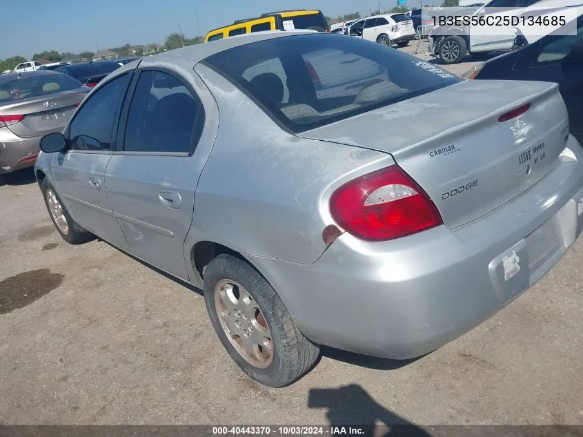 1B3ES56C25D134685 2005 Dodge Neon Sxt