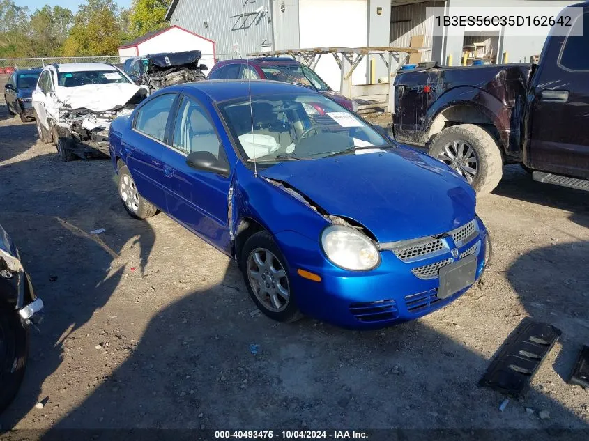 2005 Dodge Neon Sxt VIN: 1B3ES56C35D162642 Lot: 40493475